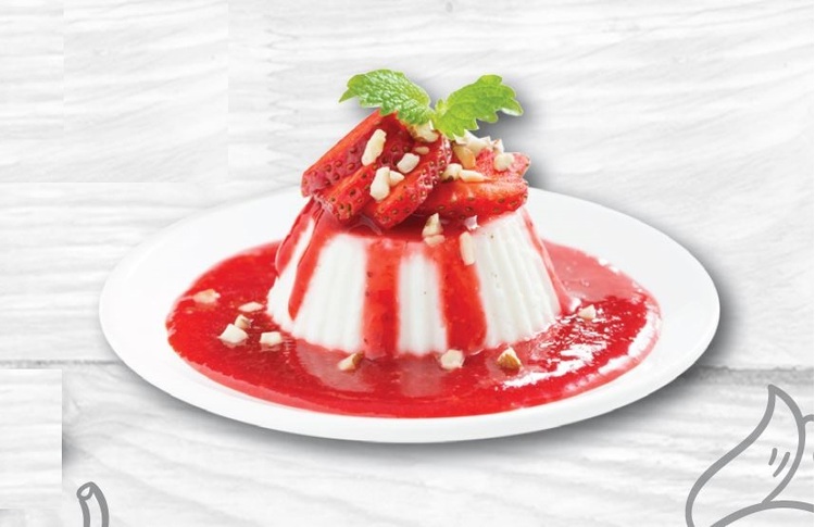 #htmlcaption_867 Panna Cotta epervelővel