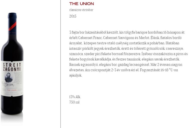 #htmlcaption_881 Streit-Zágonyi Union 0,75 L
