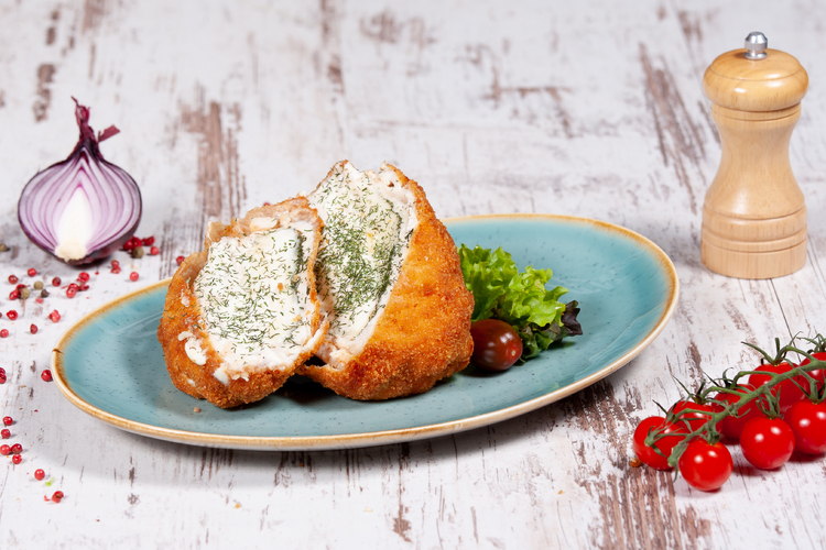 Kapros juhtúróval töltött ...szelet