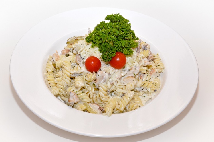 #htmlcaption_1110 Tárkonyos-tejszínes fusilli