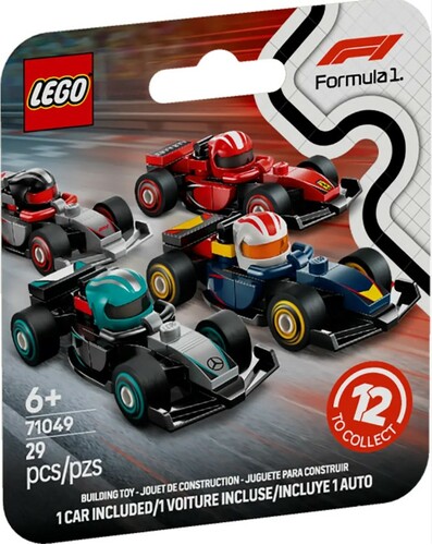 LEGO Gyűjthető F1-es versenyautók 71049