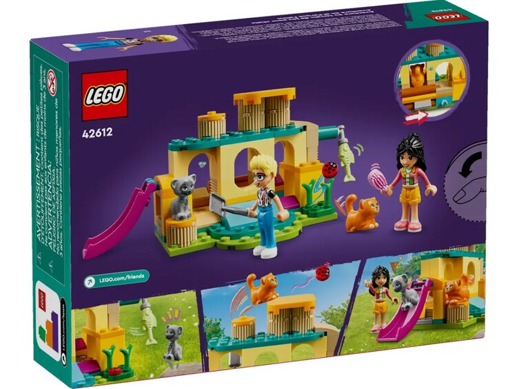 LEGO Friends 42612 - Cicás játszótéri kaland