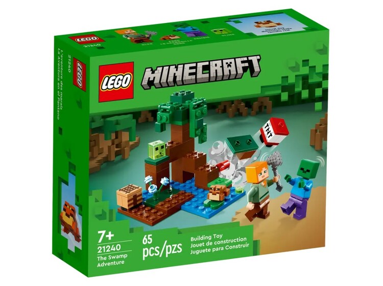LEGO Minecraft 21240 A mocsári kaland