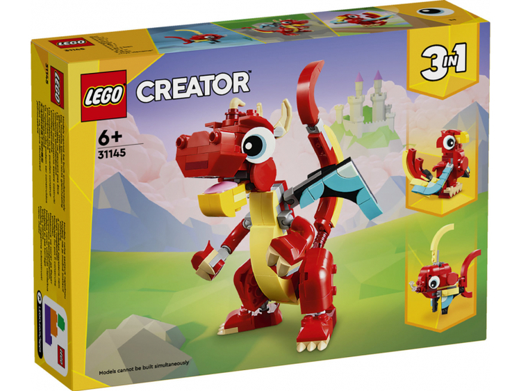 LEGO Creator 31145 Vörös sárkány