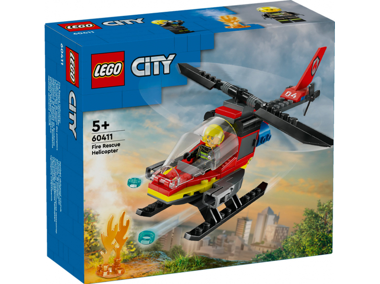 LEGO City 60411 Tűzoltó mentőhelikopter