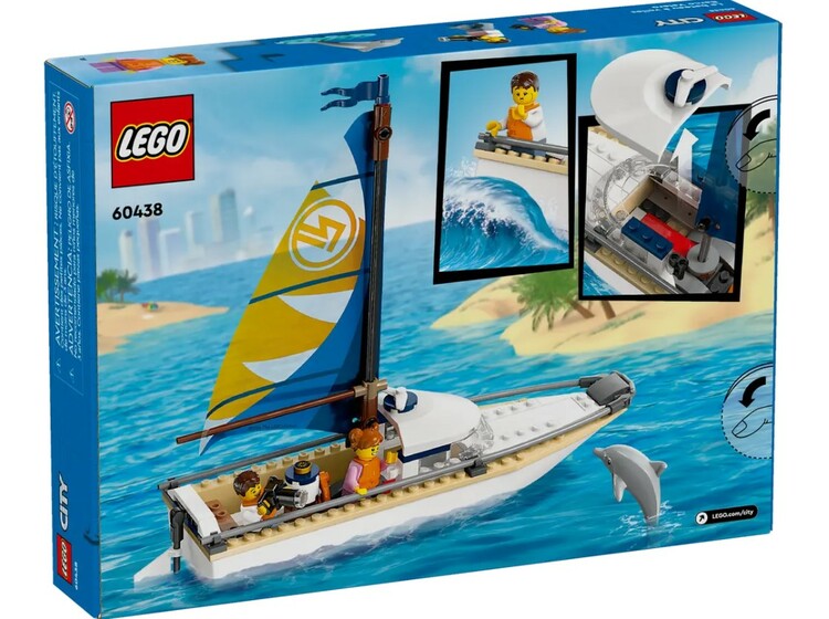 LEGO City Vitorlás hajó 60438