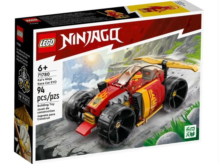 LEGO NINJAGO Kai EVO nindzsa-versenyautója 71780